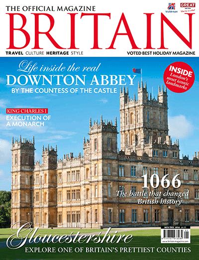 Britain Novdec2014 Cover Britain Magazine The Official Magazine Of
