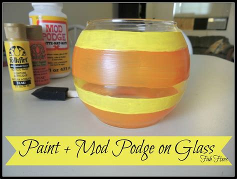 Mod podge glitter can be used on greeting cards and scrapbook pages to highlight areas and decor. Fabulous Fixes: Mod Podge + Paint = Awesome