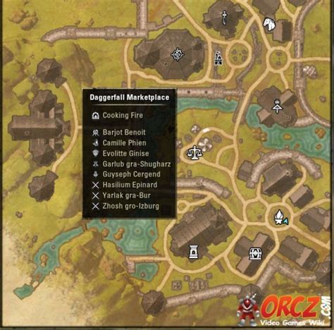Eso Daggerfall Marketplace Map The Video Games Wiki
