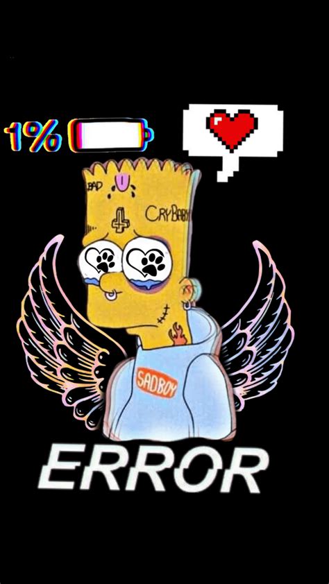 1080x1080 Sad Heart Bart Bart Simpson Heartbroken Wallpapers Top Free