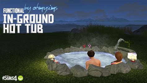Functional In Ground Hot Tub Finally I Converted My Favorite Ts3 Hot
