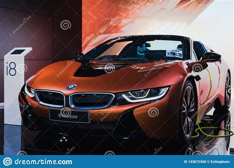 Drivers all around the world are. Bangkok, Thailand - March 31, 2019: BMW I8 Roadster Is On ...