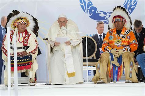 Popes Long Awaited Apology For Indian Residential Schools In Canada Is