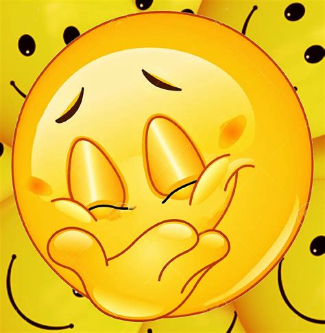 Verlegenheit Schämen Smilie Funny emoji Emoticon faces Animated emoticons
