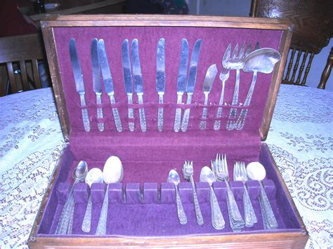 Vintage Real Silverware Set Need Help Identifying Collectors Weekly