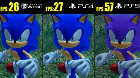 Sonic Frontiers Nintendo Switch Vs Ps4 Vs Ps5 Comparison Graphics