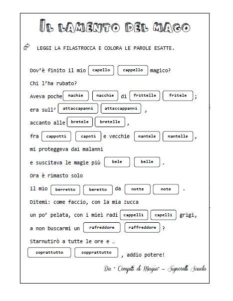 Cliccare sulla scheda delle lettere doppie e stamparla. Le doppie | Istruzione elementare, Risorse didattiche ...