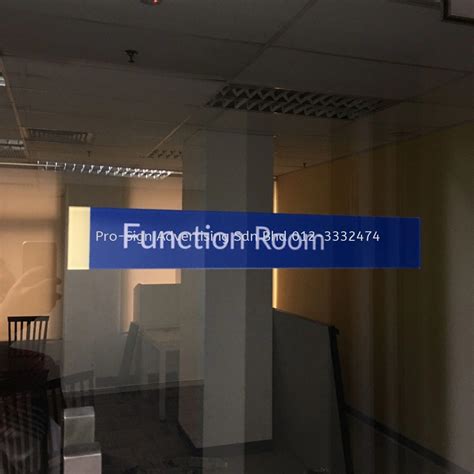 Acrylic Door Signage Malaysian Bar 2020 Kl Ampang Selangor Kuala