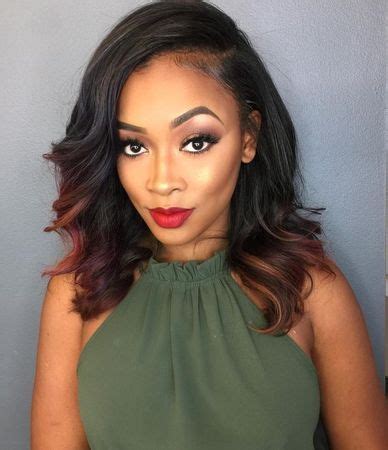 Hair can get pretty personal. Stunning And Quick Weave Hairstyles For black Women