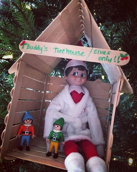 Elf On The Shelf Tree House Elf On The Shelf Elf House Elf
