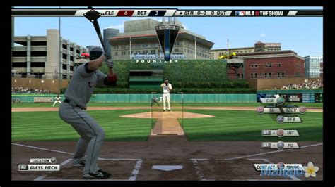 MLB 11 The Show Cleveland Indians Vs Detroit Tigers At Comerica Park