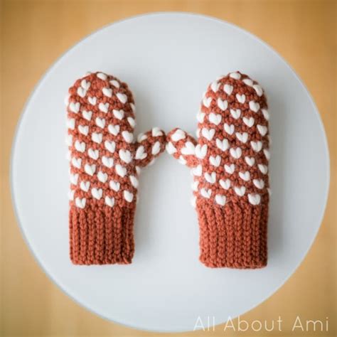 Bulky Thrummed Mittens Crochet Pattern Etsy Canada