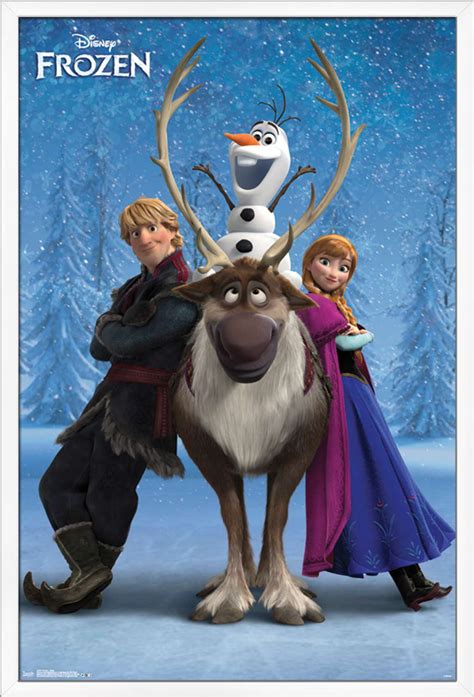 Disney Frozen - Team Poster - Walmart.com - Walmart.com