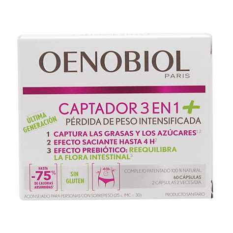 Comprar Oenobiol Captador 3 En 1 Plus 60 Cápsulas Farmacias Carrascosa
