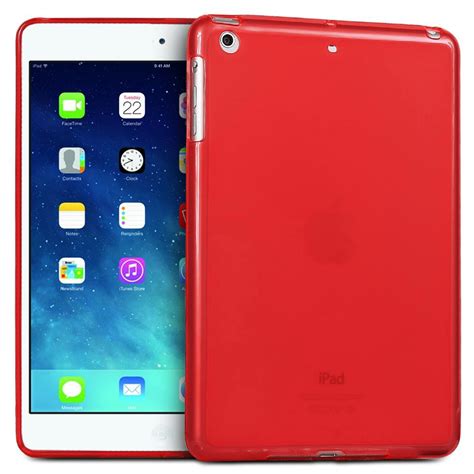 Flexi Gel Case For Apple Ipad Mini 3rd Gen Red