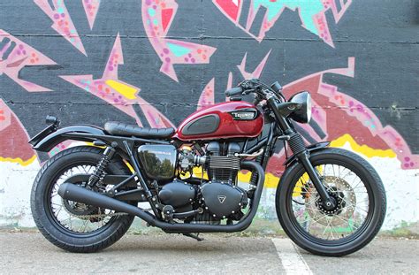 Hell Kustom Triumph Bonneville By Dagger Cycles