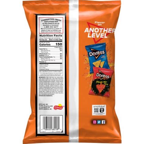 Doritos Ultimate Cheddar Flavored Tortilla Chips 925 Oz Dillons