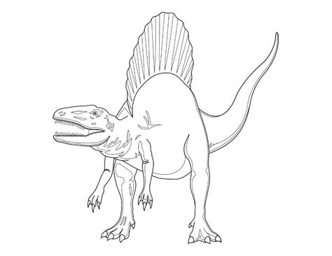 Dilophosaurus Coloring Page Dilophosaurus Coloring Page Free