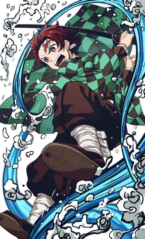 Tanjirou 🌊 Demonslayeranime Anime Personagens De Anime Desenhos