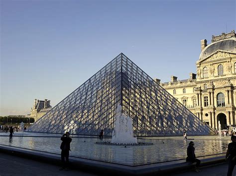 The Glass Pyramid Of The Musee Du Louvre In Paris France Photograph By