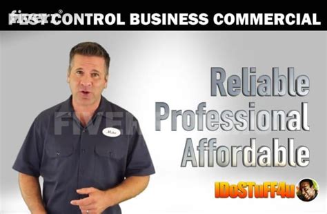 Pest management professionals are regulated by both the epa and the state department of agriculture. Make this pest control video commercial | How to clean ...