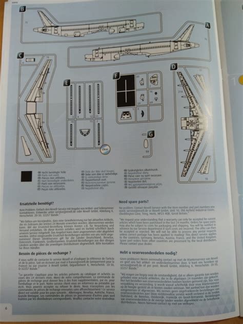 Revell Airbus A N O Cie Lufthansa Me R F