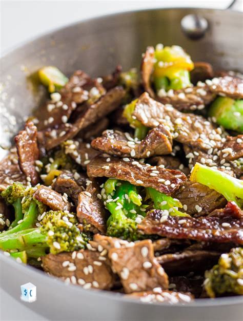 Add the riced cauliflower to the skillet. Keto Beef And Broccoli Stir Fry - Sugarless Crystals