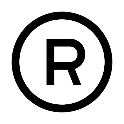 Copyright Symbol R Png Clipart Png All
