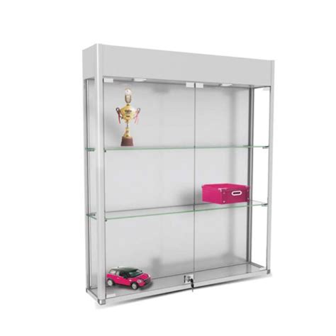 Wall Type Showcases Wall Mount Glass Display Cabinet