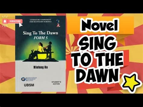 English as a second language (esl) grade/level: Novel Sing To The Dawn l Animated Synopsis l KSSM KBSM ...