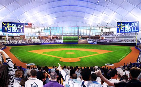 Tampa bay rays, tampa bay devil rays. Tampa Bay Rays Unveil Design For Ybor City Ballpark | WUSF News