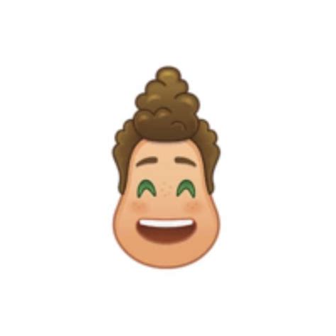 Alberto As A Human Emoji Big Smile With Eyes Closed Drawing By