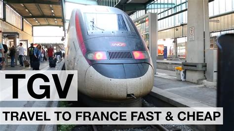 Tgv Germany To France By Tgv High Speed Train Quick Tip Youtube