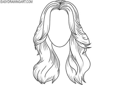 Share More Than 133 Long Hair Drawing Super Hot Dedaotaonec