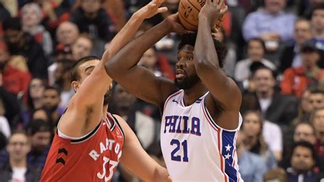 Sixers Cant Overcome Joel Embiids Struggles Fall To Raptors 101 96