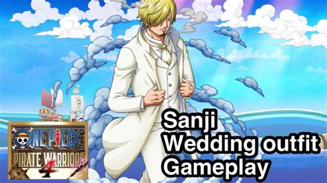 One Piece Pirate Warriors 4 Sanji Wedding Outfit Youtube