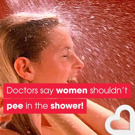 Experts Explain Why Women Shouldnt Pee In The Shower 🚿 Time To Stop