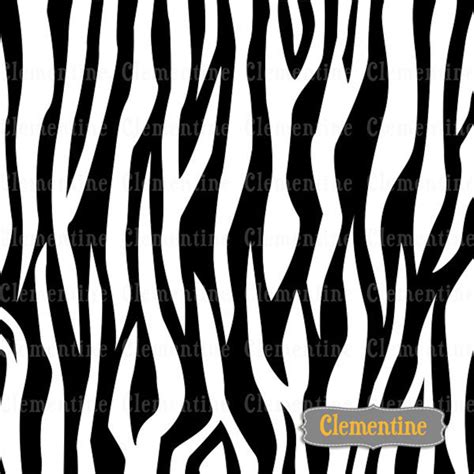 Zebra Digital Paper 12x12 Digital Scrapbooking Paper Royalty Etsy