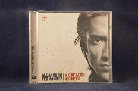 Alejandro FernÁndez A CorazÓn Abierto Cd Todo Música Y Cine Venta