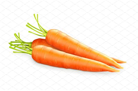 Carrot Vegetables Vector Icon Custom Designed Icons ~ Creative Market