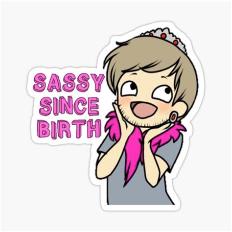 Sassy Since Birth Sticker By Erinaugusta Redbubble
