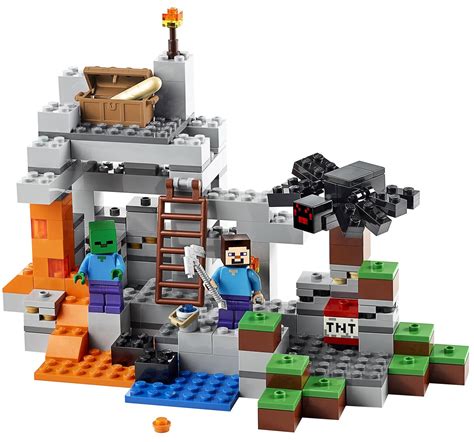 Lego Minecraft The Cave And The Farm Revealed 21113 21114 Bricks And Bloks