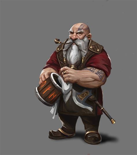 Dwarven Spirit Mender James Green Fantasy Dwarf Dnd Characters Dungeons And Dragons Characters