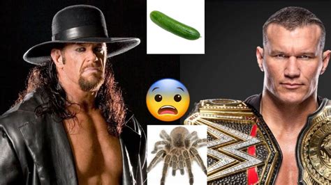 WWE Superstars And Their BIGGEST Fears YouTube