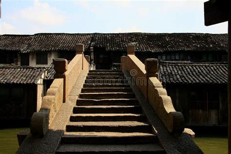 The Ancient Town Of Wuzhentongxiangzhejiangchina Stock Image Image