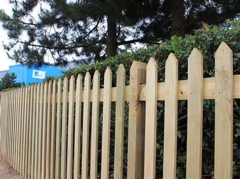 Timber Picket Fencing Jacksons Security Fencing