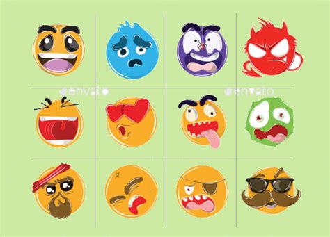 Free 8 Emoji Designs In Psd Vector Eps