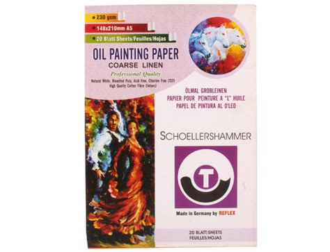 Oil Painting Paper Trising Papers