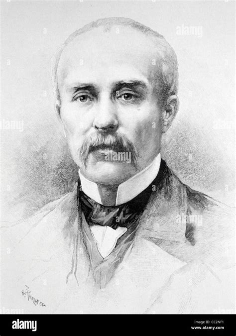 Vintage Illustration Of Georges Clemenceau Hi Res Stock Photography And