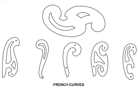French Curves Iti Engineering Drawing